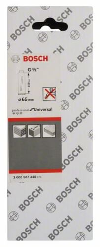 BOSCH Diamantová vŕtacia korunka na vŕtanie za sucha G 1/2" 65 mm, 150 mm, 4 segmenty, 7 mm 2608587340