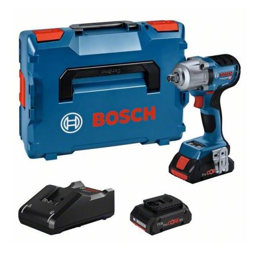 Bosch Akumulátorový rázový uťahovač GDS 18V-450 PC 06019K4103