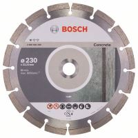 BOSCH Diamantový deliaci kotúč Standard for Concrete 230 x 22,23 x 2,3 x 10 mm 2608602200