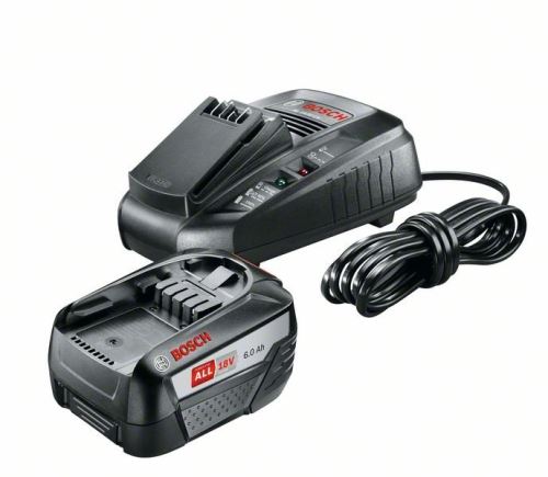 BOSCH Štartovacia sada 18 V (6,0 Ah + AL 1830 CV) 1600A00ZR8