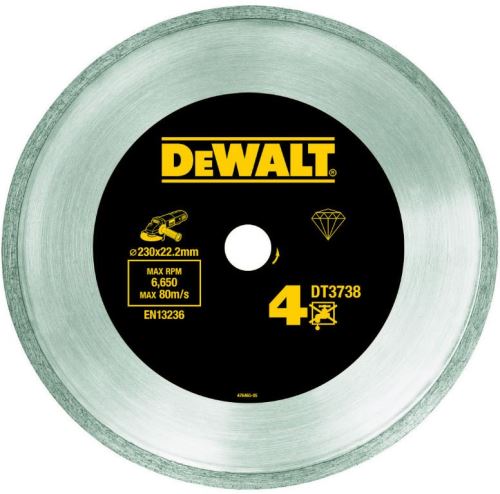 DeWALT Diamantový kotúč na rezanie dlažby, 230 x 22,2 mm DT3738