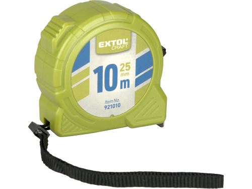 EXTOL PREMIUM meter zvinovací, 10m, š. pásku 25mm 921010