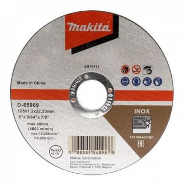 MAKITA kotúč rezný nerez 115x1.2x22.23 mm, 12 ks D-65953-12