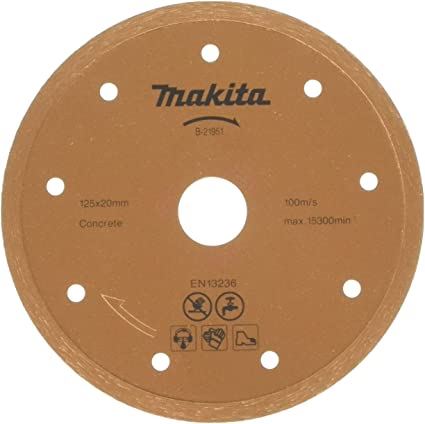 MAKITA kotúč rezný diamantový mokrý rez 125x20 mm B-21951