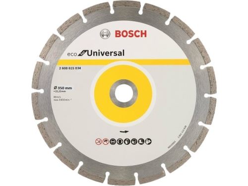 BOSCH Diamantový deliaci kotúč ECO For Universal 350x20x3.2x8 2608615034