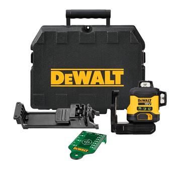 DeWALT zelený laser 3 x 360 ° DCLE34031N