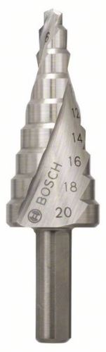 BOSCH Stupňovitý vrták HSS 4 - 20 mm, 8,0 mm, 70,5 mm 2608597519