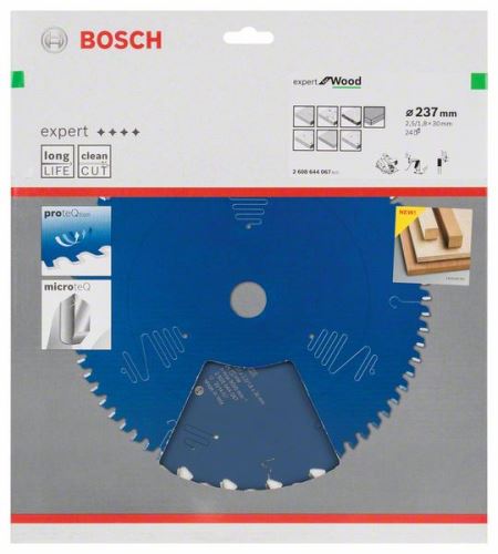 BOSCH Pílový kotúč EX WO H 237x30-24 2608644067