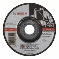 BOSCH Hrubovací kotúč profilovaný Expert for Inox AS 30 S INOX BF, 125 mm, 6,0 mm 2608602488