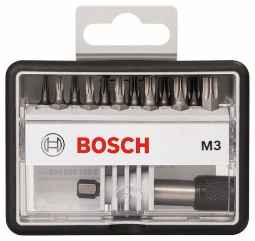 BOSCH sada skrutkovacích bitov m3 (torx) RL extra hart 2607002565