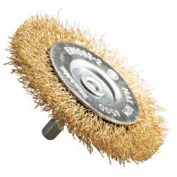 MAKITA Kotúčová kefa potiahnutá mosadzou priemer 75 mm D-73689