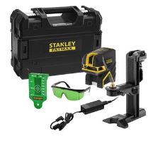 Stanley FatMax 2bodový a krížový laser, Li-Ion batéria, zelený lúč FMHT77597-1