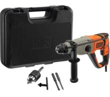 BLACK+DECKER Kombinované kladivo SDS-Plus v kufri BEHS02K BLACK+DECKER Kombinované kladivo SDS-Plus v kufri BEHS02K