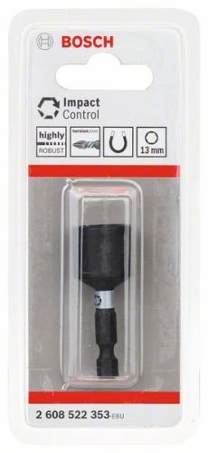 BOSCH Nástrčný kľúč ImpactControl, 1 ks 2608522353