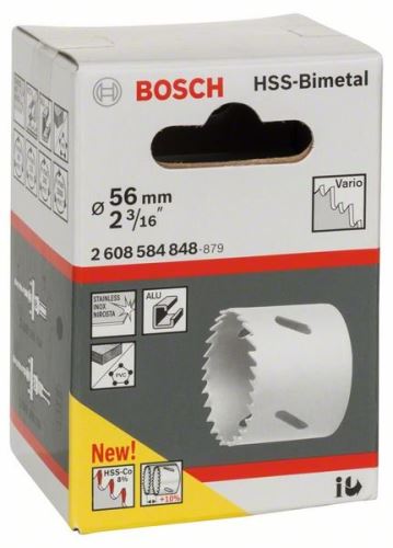 BOSCH Dierovka HSS-bimetal pre štandardný adaptér 56 mm, 2 3/16" 2608584848