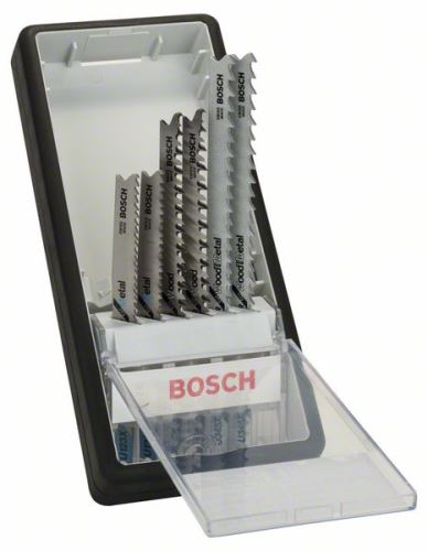 BOSCH 6dielna sada pílových plátkov Robust Line Progressor, so stopkou UU 123 X (2x); U 234 X (2x); U 345 XF (2x) 2607010532