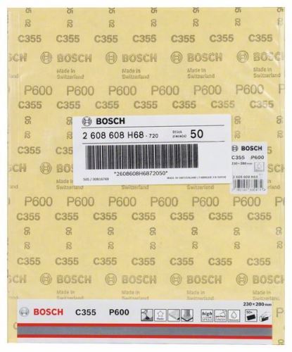 BOSCH Brúsny papier C355 230 x 280 mm, 600 2608608H68