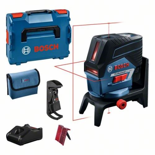 Krížový laser BOSCH GCL 2-50 C + RM2 + BM 3 clip + L-Boxx 136 0601066G03