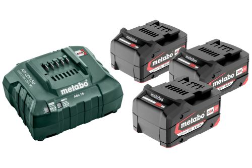 Základná sada METABO 3x4,0 Ah, ASC 30-36 - 685049000