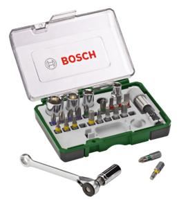 BOSCH 27 dielny set s račňou 2607017160