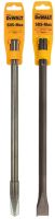DeWALT Sada sekáčov SDS MAX plochý 25 mm, špice, dĺžka 400 mm (2 ks) DT9000