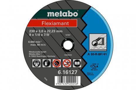 Metabo - FLEXIAMANT 100X2,5X16,0 OCEĽ, TF 41 - 616742000