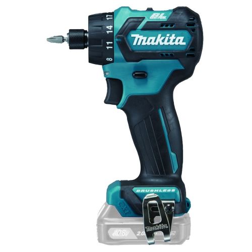 Makita Aku bezuhlíkový skrutkovač Li-ion CXT 10,8/12V, bez aku DF032DZ