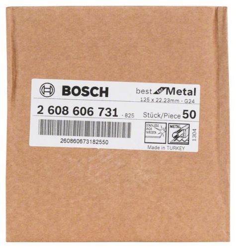 BOSCH Fíbrový brúsny kotúč R574, Best for Metal D = 125 mm; K = 24 2608606731