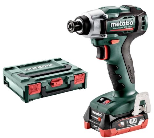 METABO Akumulátorový rázový uťahovač POWERMAXX SSD 12 BL