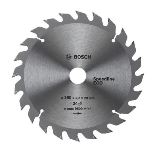 BOSCH Pílový kotúč Eco for Wood 160x2.2/1.4x20 24T 2608644373