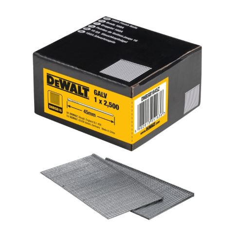 DeWALT Pechovacie klince 1,5 x 45 mm (2500 ks) DNBSB1645Z