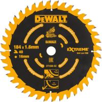 DeWALT Pílový kotúč EXTREME, 184 x 16 mm, 40 zubov DT1668