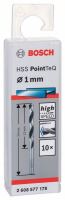 BOSCH Špirálový vrták HSS PointTeQ 1,0 mm (2 ks) 2608577153