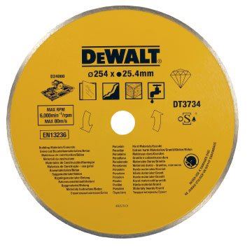 DeWALT DIA kotúč na kameninu a porcelán, 254 mm (pre D24000) DT3734