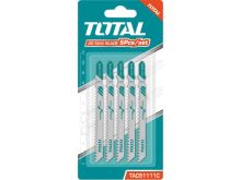 TOTAL Plátky do priamočiarej píly, drevo, 5ks, HCS TAC51111C