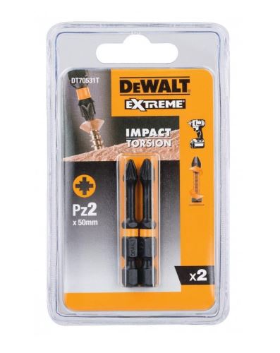 DeWALT Torsion skrutkovací bit krížový Pz2 (2 ks) DT70531T