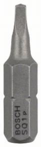 BOSCH Skrutkovací bit zvlášť tvrdý Extra-Hart R1, 25 mm (3 ks) 2608521108