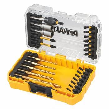 DeWALT Súprava bitov a vrtákov do kovu FLEXTORQ (26 ks) DT70735T