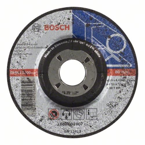 BOSCH Hrubovací kotúč profilovaný Expert for Metal A 30 T BF, 180 mm, 6,0 mm 2608600315