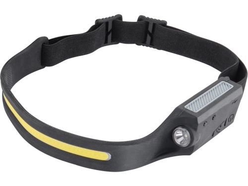 EXTOL LIGHT čelovka 350lm, USB nabíjanie, s IR čidlom, COB, XPE LED 43186