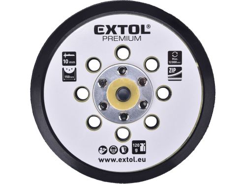 EXTOL PREMIUM Nosič kotúčov, suchý zips, Ø150mm, 8865038A