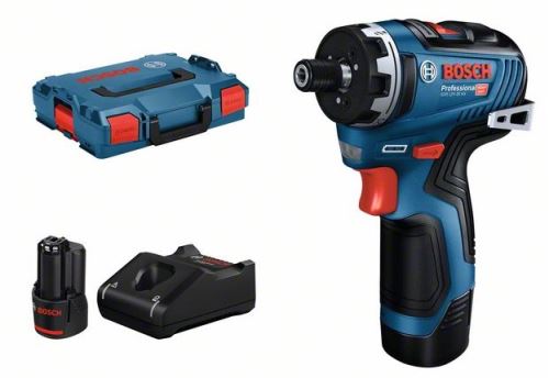 BOSCH Akumulátorový skrutkovač (s aku, nabíjačkou a kufrom) GSR 12V-35 HX 06019J9100