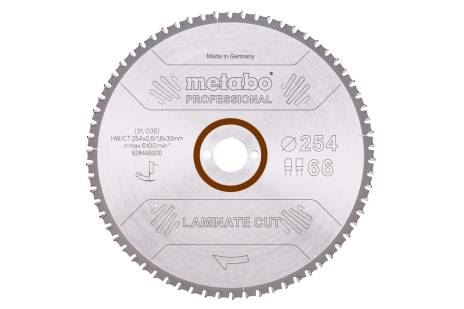 Metabo PÍLOVÝ KOTÚČ „LAMINATE CUT – PROFESSIONAL“, 254X30 Z66 FZ/TZ 0° (628446000)