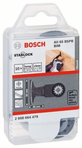 BOSCH RB – 10 ks AII65 BSPB 40 x 65 mm 2608664479