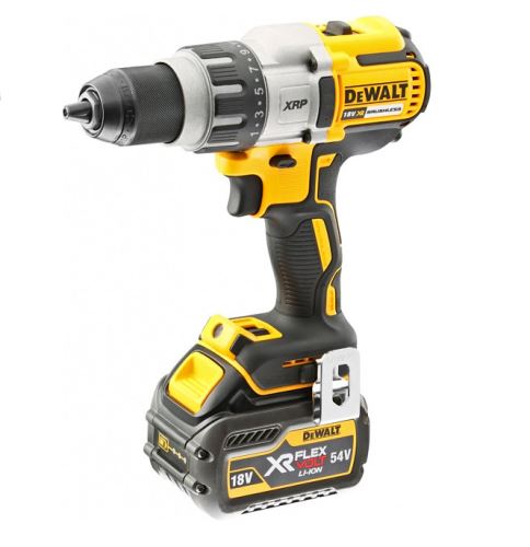 DeWALT Aku bezuhlíková vŕtačka 18V XR 2x6,0 Ah DCD991T2