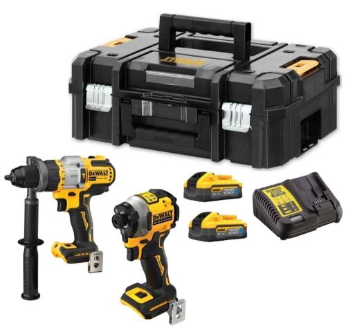 DEWALT SADA ELEKTRICKÉHO NÁRADIA 2-18V-5AH BATÉRIA POWERSTACK 2KS DCK2052H2T