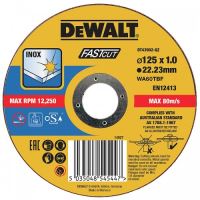 DeWALT Rezný kotúč 125 x 22,2 x 1,0 mm DT43902 DeWALT Rezný kotúč 125 x 22,2 x 1,0 mm DT43902