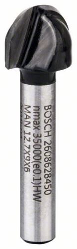 BOSCH Žliabkovacia fréza; stopka 6 mm 2608628450