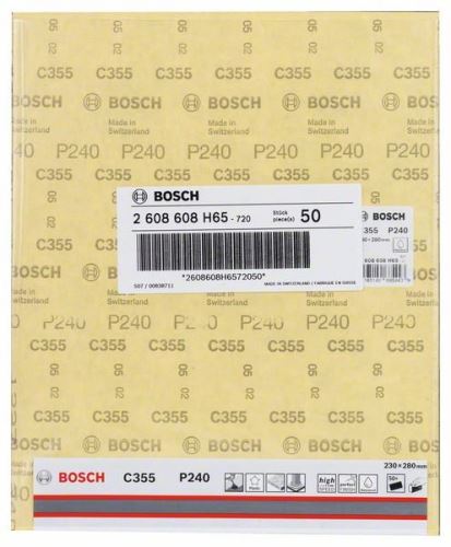 BOSCH Brúsny papier C355 230 x 280 mm, 240 2608608H65