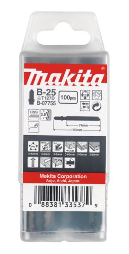 MAKITA pílový list B-25 100 ks drevo B-07755